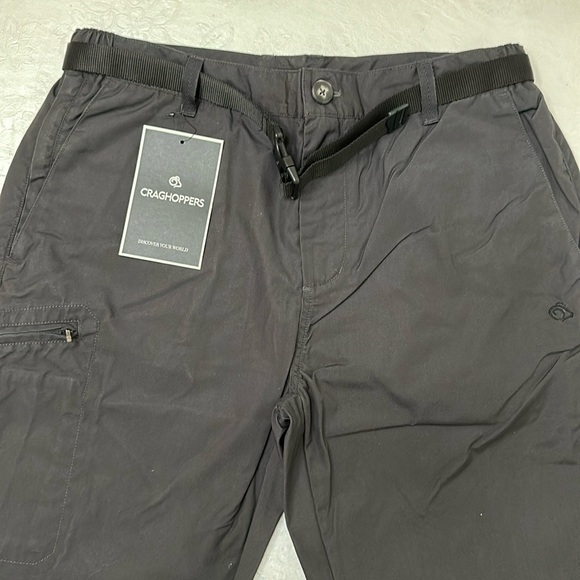 Craghoppers KIWI BOULDER SLIM TROUSER - Blk Pepper - Picture 2 of 16